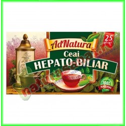 Ceai Hepato-Biliar 20 plicuri - Ad Natura - www.naturasanat.ro