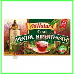Ceai pentru Hipertensivi 20 plicuri - Ad Natura - www.naturasanat.ro