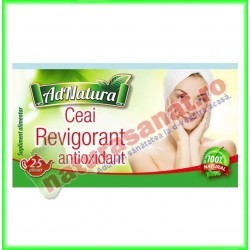 Ceai Antioxidant Revigorant 25 plicuri - Ad Natura - Adserv