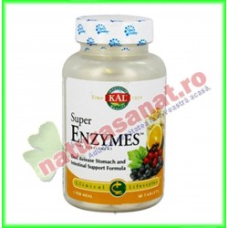 Super Enzymes 30 tablete cu...