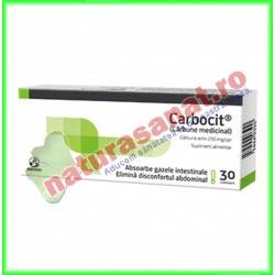 Carbocit Carbune medicinal activ 30 comprimate de 250 mg - Biofarm