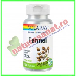 Fennel (Extract Fenicul) 450mg 100 capsule - Solaray - Secom