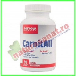 Carnit ALL 600+ 90 capsule vegetale - Jarrow Formulas - Secom