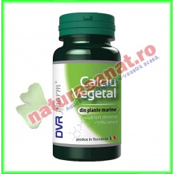 Calciu Vegetal ( din plante marine ) 60 capsule - DVR Pharm