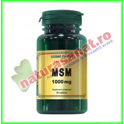 MSM ( Metilsulfonilmetan ) 1000 mg 30 tablete - Cosmo Pharm