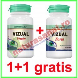 Vizual Forte 30 tablete PROMOTIE 1+1 GRATIS - Cosmo Pharm