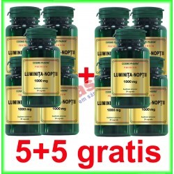 Luminita Noptii 1000 mg 30 capsule PROMOTIE 5+5 GRATIS - Cosmo Pharm