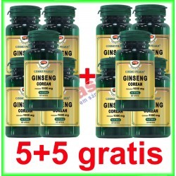 Ginseng Corean (Panax ginseng) 100 mg 60 tablete PROMOTIE 5+5 GRATIS - Cosmo Pharm