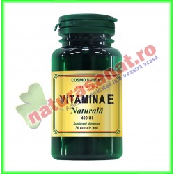 Vitamina E Naturala 550 mg 30 capsule moi - Cosmo Pharm