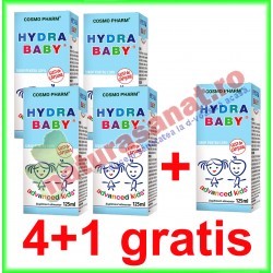 Hydra Baby Sirop 125 ml PRMOTIE 4+1 GRATIS - Cosmo Pharm