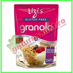 Granola fara gluten 400 g Lizi’s - Unicorn Naturals - www.naturasanat.ro