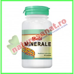Multiminerale 30 tablete - Cosmo Pharm - www.naturasanat.ro