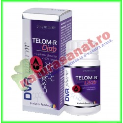 Telom-R Diab 60 capsule - DVR Pharm - www.naturasanat.ro