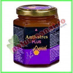 Anti Stres Plus 235 g - Apicolscience - www.naturasanat.ro
