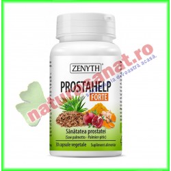 ProstaHelp Forte 30 capsule vegetale - Zenyth - www.naturasanat.ro