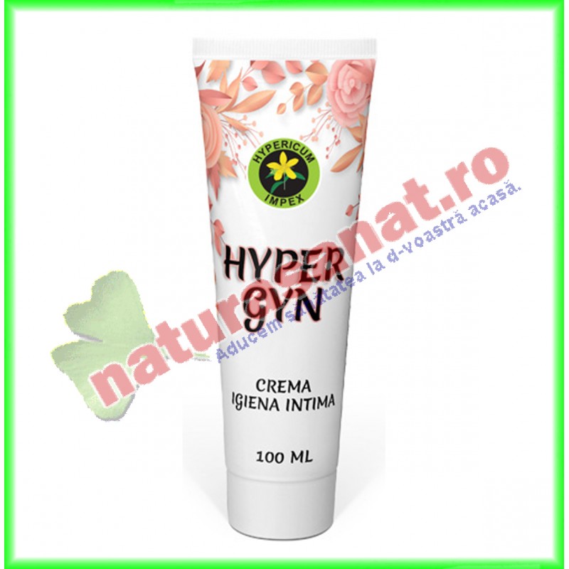 Hyper Gyn Crema Igiena Intima 100 ml - Hypericum Impex - www.naturasanat.ro