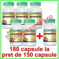 Antiartritic PROMOTIE 180 capsule la pret de 150 capsule - Cosmo Pharm