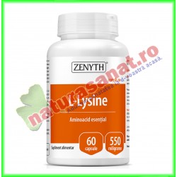 L-Lysine 60 capsule - Zenyth - www.naturasanat.ro