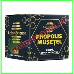 Crema Super-Protectiva cu Propolis si Musetel - Apicolscience - www.naturasanat.ro