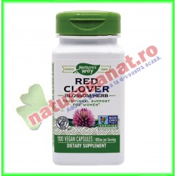 Red Clover (trifoi rosu) 100 capsule - Nature's Way - Secom - www.naturasanat.ro