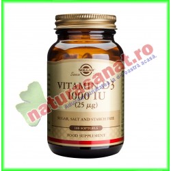 Vitamina D3 1000 UI (25 µg)...