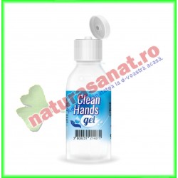 Clean Hands Gel Dezinfectant Antibacterian 50 ml - www.naturasanat.ro
