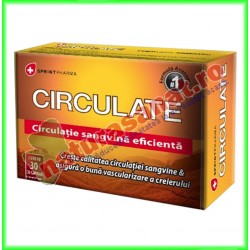 Circulate 30 capsule - Sprint Pharma - www.naturasanat.ro
