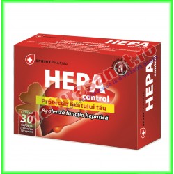 Hepa Control 30 capsule - Sprint Pharma - www.naturasanat.ro
