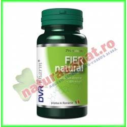 Fier Natural 30 capsule - DVR Pharm - www.naturasanat.ro
