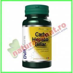 Carbo Hepato Biliar 30 capsule - DVR Pharm - www.naturasanat.ro