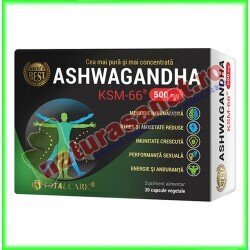 Ashwagandha KSM-66 30 capsule vegetale - Cosmo Pharm