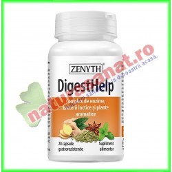 DigestHelp 20 capsule gastrorezistente - Zenyth - www.naturasanat.ro