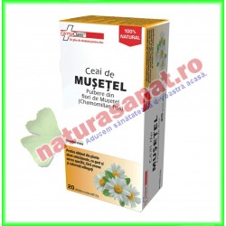 Ceai de Musetel 20 doze (plicuri) - Farmaclass - www.naturasanat.ro