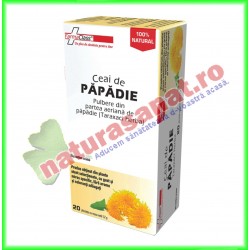 Ceai de Papadie 20 doze (plicuri) - Farmaclass - www.naturasanat.ro