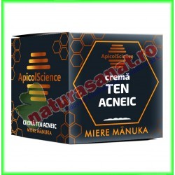 Crema Cu Miere de Manuka pentru Ten Acneic 50 ml - Apicolscience - www.naturasanat.ro