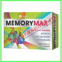 Memory Max 30 capsule - Cosmo Pharm - www.naturasanat.ro