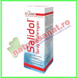 Salidol Spray Orofaringian 30 ml - Farmaclass - www.naturasanat.ro