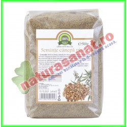 Seminte Canepa Pisate 500 g - Carmita - www.naturasanat.ro