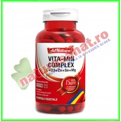 Vita-Min Complex CA+D3+ZN+SE+MG 60 capsule - Ad Natura / Adserv