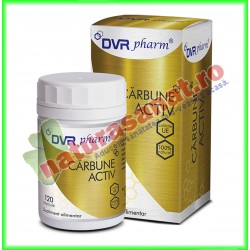 Carbune Activ 120 capsule - DVR Pharm - www.naturasanat.ro - 0722737992