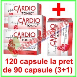 Cardiotonic PROMOTIE 120 capsule la pret de 90 capsule (3+1) - Cosmo Pharm - www.naturasanat.ro - 0722737992