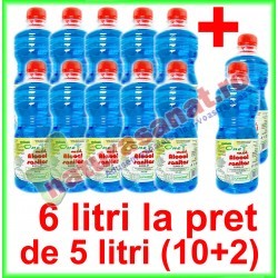 Alcool Sanitar PROMOTIE 6 litri la pret de 5 litri 70% Alcool (10+2) - Onedia Distribution - www.naturasanat.ro