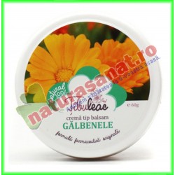 Galbenele Crema tip balsam 60 g  - Tibuleac Plant - www.naturasanat.ro