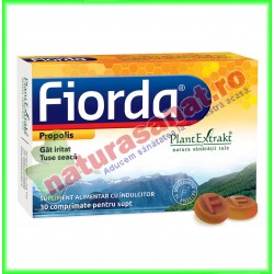 Fiorda Propolis 30 comprimate - PlantExtrakt - www.naturasanat.ro