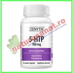 5-HTP 100 mg 30 capsule - Zenyth - www.naturasanat.ro