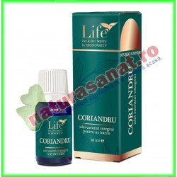 Coriandru Ulei Esential Integral 10 ml - Bionovativ - www.naturasanat.ro