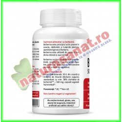 Berberine 500 mg 60 capsule - Zenyth - www.naturasanat.ro