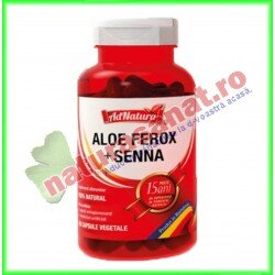 Aloe Ferox + Senna 30 capsule - Ad Natura / Ad Serv - www.naturasanat.ro