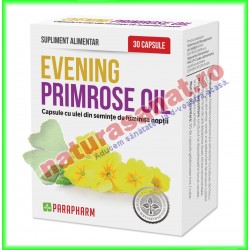 Evening Primrose 30 capsule (Luminita noptii) - Parapharm - www.naturasanat.ro