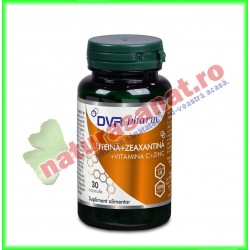 Luteina+Zeaxatina+Vitamina C+Zinc 30 capsule - DVR Pharm - www.naturasanat.ro